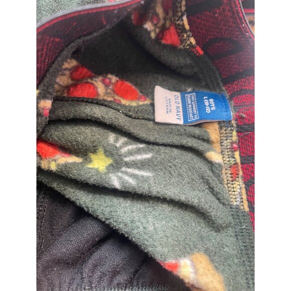 Holiday Pizza fleece pajama pants - Picture 2 of 2